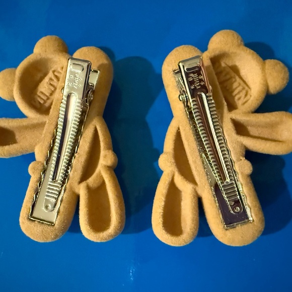 GREETING BEAR GEMSTONE HAIR CLIP - Picture 2 of 9